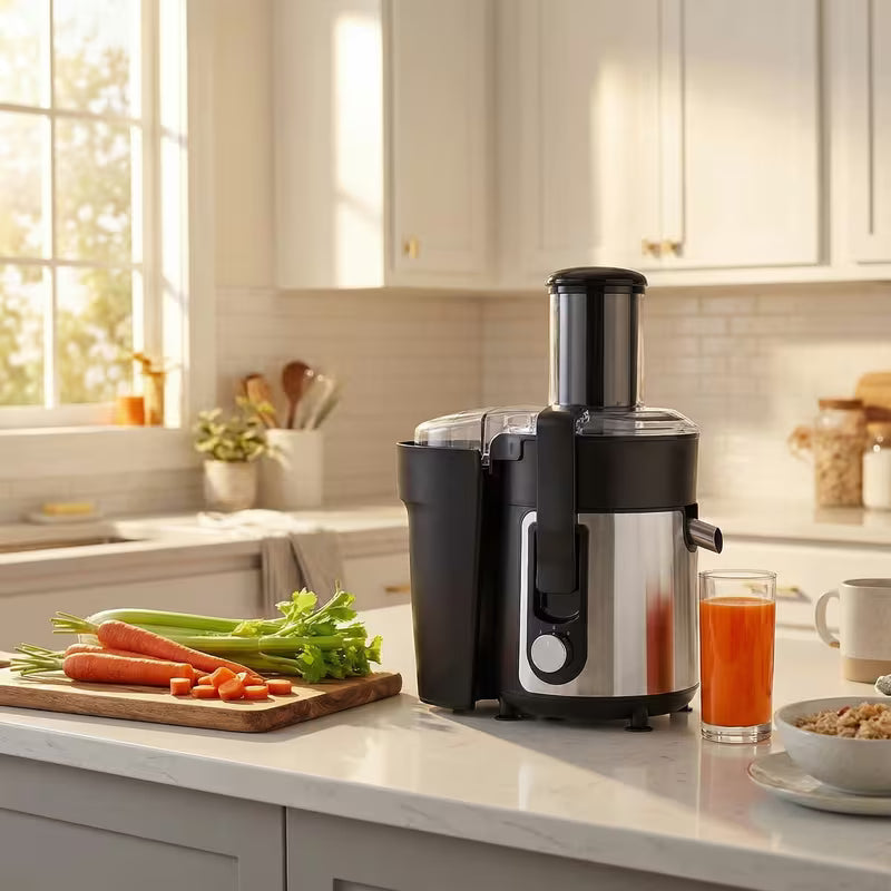 ™Extruva | מכונת מיצים – צנטריפוגלית, 2 מהירויות, פתח רחב