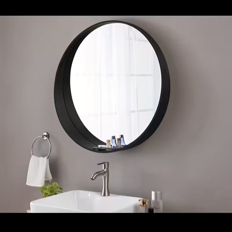 ™Mirzen | מראה קיר מעץ מלא – עיצוב ביתי מודרני