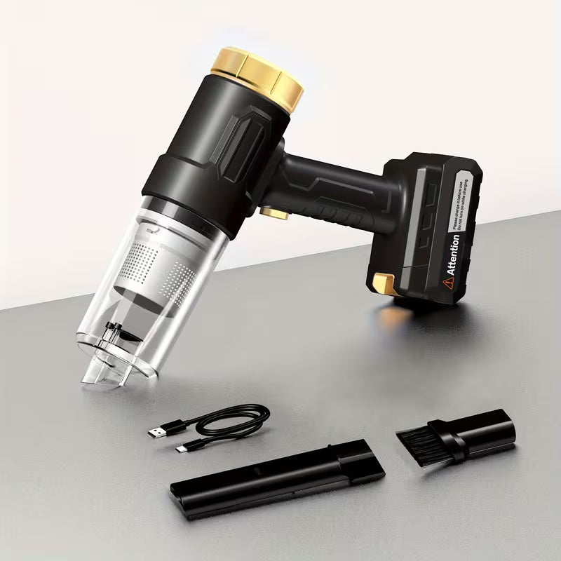 ™Vacura | שואב ידני לרכב – מתאים לפינות וצפיפות