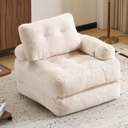 ™Belviora | כיסא ספה מתקפל למיטה, ספת קצף לסלון ולחדר שינה