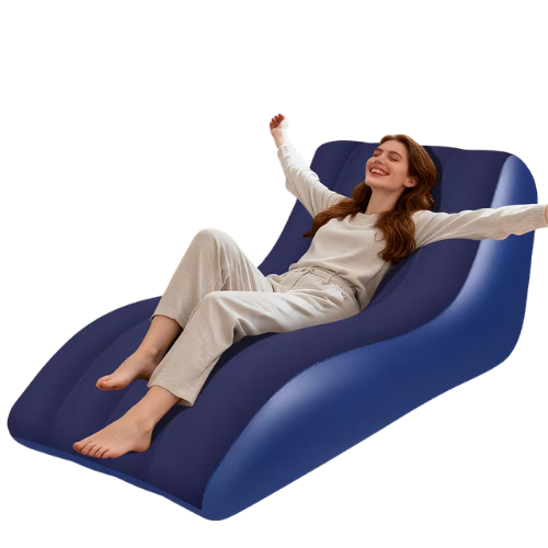 ™Elyvion | כיסא לונג’ מתנפח נייד, ספת מיטת אוויר ארגונומית לשימוש חיצוני