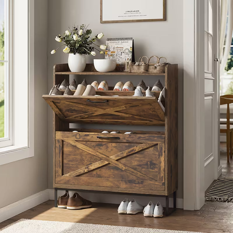 ™Flipra | אחסון נעליים עם מגירות הפיכה – מושלם לבית או כמתנה